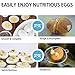 Egg Cooker ，Hard Boiled Eggs without the Shell，6PACK,Silicone Egg Boil，Soft Maker Egg Cooker, BPA Free, Non-Stick Silicone, As Seen On TV -by ZFITEI