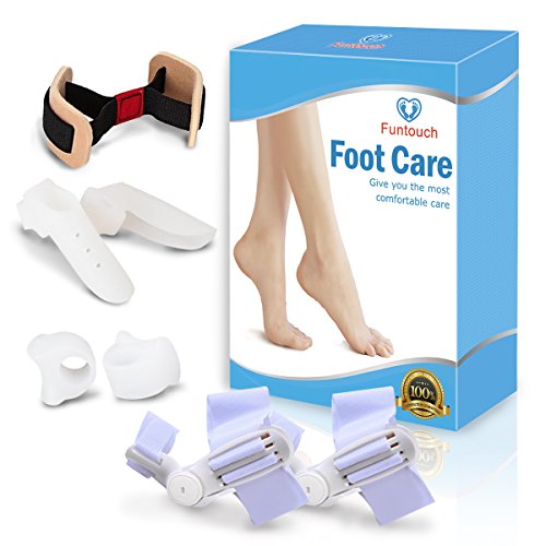Bunion Corrector & Bunion Splints-Bunion Relief Kits(7 PCS) - Treat Big Toe Joint, Hallux Valgus, Hammer Toe, Toe Separators Spacers Straighteners Splint Aid Surgery Treatment for Men & Women.