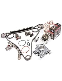 Evergreen TK3035WOP, juego de cadena de distribución, bomba de aceite y bomba de agua GMB, compatible con: Nissan Altima Maxima 350Z Murano Infiniti FX35 G35 3,5 l VQ35DE