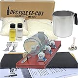 Deluxe Candle Making Kit & Supplies â€“ with Glass Bottle Cutter to Make Candles Out of Wine Bottles â€“ with 2 LB Soy Wax, 2 Scents, Wicks + Holders & Pitcher