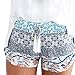 Lookatool Women Hot Pants Summer Casual Shorts High Waist Short Pants (S, Multicolor)