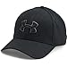 Under Armour Men's Printed Blitzing Stretch Fit Hat, Black (005)/Black, Large/X-Large