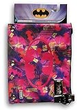 Pink Girls' Batman Themed Locking Binder Pouch