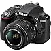 Nikon D3300 24.2MP CMOS Digital SLR Camera with AF-S DX NIKKOR 18-55mm f/3.5-5.6G VR II Lens, HD 52mm Wide Angle Lens, HD 52mm Telephoto Lens, 32GB Class10 SDHC and Accessory Kit, Black