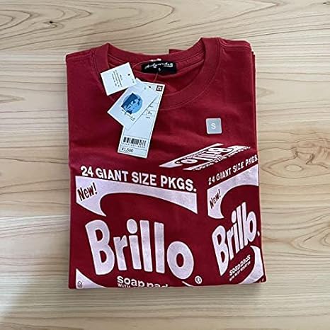 Amazon Co Jp Uniqlo アンディウォーホール Brillo 赤 Tシャツ ホビー