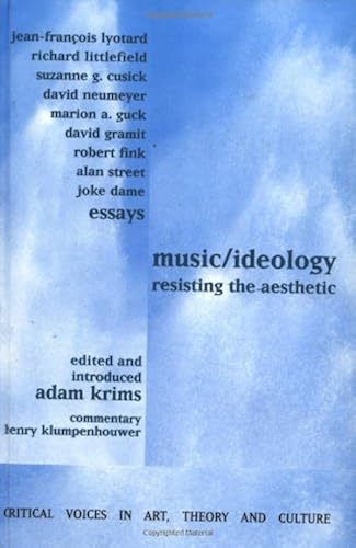 Download Music and Ideology: Resisting the Aesthetic PDF