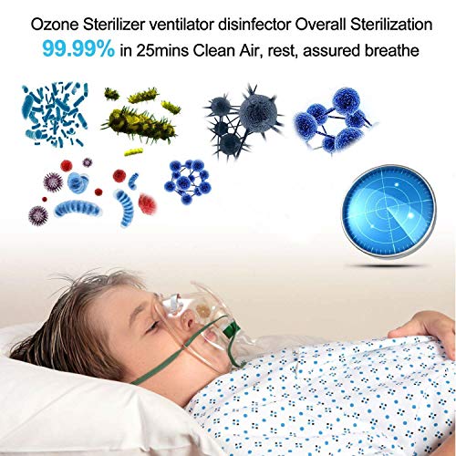 CPAP Cleaner & Sanitizer, Vktech Portable Mini CPAP Cleaner Disinfector, CPAP Mask Cleaner Suit for CPAP Machine Air Tubes Heated Hose Pipe Tube Accessories, Black - Thumbnail 6