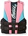 O'Neill Youth Reactor USCG Life Vest, Black/Pet/Turquoise, 50-90lbs, One Size