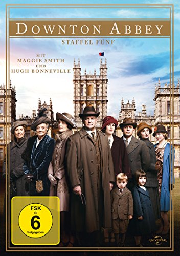 Downton Abbey Staffel 5 4 Dvds Amazon De Hugh Bonneville Maggie Smith Michelle Dockery Laura Carmichael Elizabeth Mcgovern Penelope Wilton David Robb Allen Leech Catherine Morshead Minkie Spiro Philip John Michael Engler