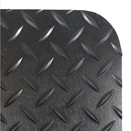 Sakura WW3420 Rubber Boot Mat, Black