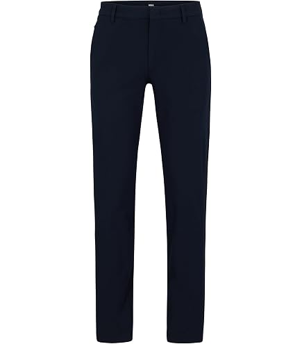 未使用 BOSS KAITO1 スリムフィット ネイビー Hugo Boss Men's Kaito1-Travel1 Gray Tapered Slim Fit Casual Pants