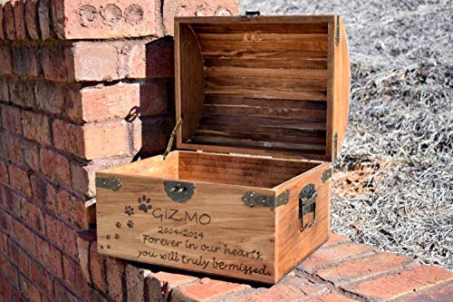 Large Pet Memory Keepsake Box - Pet Memorial - Memory Chest - Pet Memory Box - Custom Pet Memory Chest - Memory Box
