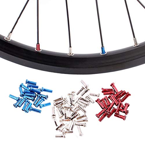 JooFn 14mm 14G Bicycle Steel Spoke Nipples 2.0mm (Pack of 80)