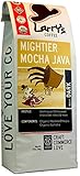 Larry's Beans Fair Trade Organic Coffee, Mightier Mocha Java, Whole Bean, 12-Ounce Bags (Pack of 3)