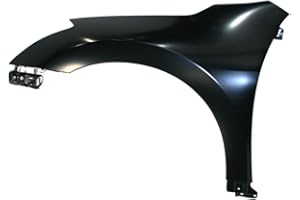 Titanium Plus Autoparts Front Left Driver Side Fender W/CAPA Compatible With 2007-2012 NISSAN Altima NI1240186