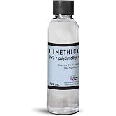 Talsen Chemicals Dimethicone Oil Pure (125 mL / 4.22 Fl Oz) DIY Pure Dimethicone Cosmetic Grade Skin Moisturizer and Head Lice Treatment, Liquid Silicone Oil