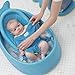 Skip Hop Moby Warm-Up Cuddler, Baby Bath Towel, Blue