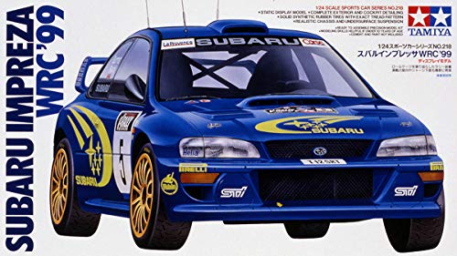 Tamiya 1/24 Sports Car Series No.218 Subaru Impreza WRC 1999 Model