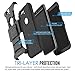 Nexus 6P Case, MoKo Shock Absorbing Hard Cover Ultra Protective Heavy Duty Case with Holster Belt Clip + Built-in Kickstand for Google Nexus 6P 5.7 Inch - Black
