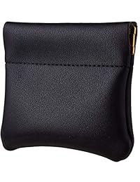 Travelambo - Monedero de piel para hombre y mujer