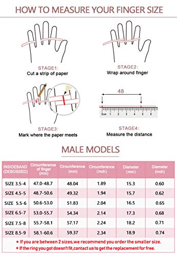 4 Egnaro+Silicone+Wedding+Stackble+No+Toxic