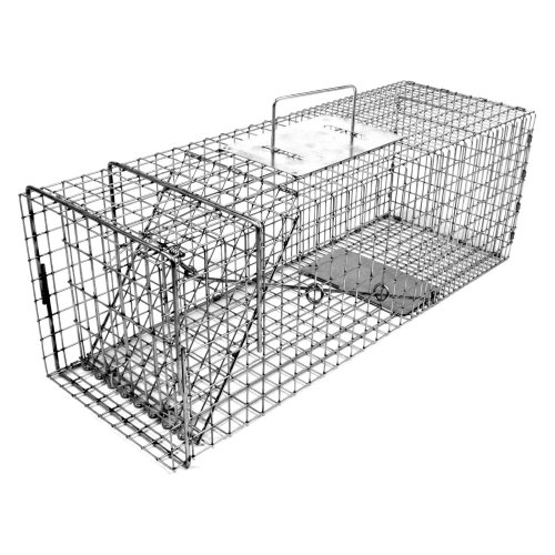 Tomahawk Live Trap - Model 106 - Original Series Rigid Live Trap with one Trap Door - 26x9x9 for Cat, Rabbit, Skunk Sized Animals