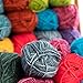Lion Brand Yarn (3 Pack) Acrylic & Wool Chunky Yarn for Knitting Crocheting Soft Yarn Bulky #5