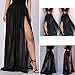 Momtuesdays2 Women Split Mesh Skirt See-Through Beach Party Maxi Skirts