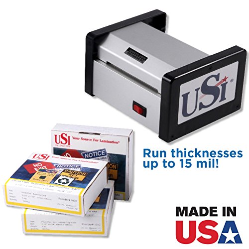 USI HD 400 Heavy Duty Pouch Laminator Kit, Laminates Pouches up to 4