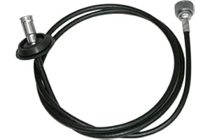 Inline Tube Replacement For 1968-72 Oldsmobile Cutlass 442 Auto Trans Speedometer Cable with Grommet, 2pc