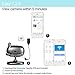 Wansview Indoor Wireless Camera, WiFi Home Security Surveillance Camera 1080P Video Stream at 30fps with Two-Way Audio and Night Vision,Baby/Nanny/Pet Monitor,Temperature and Humidity Sensor K1(Black)