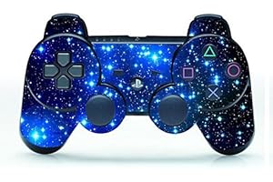 UUShop Starry Sky Vinyl Skin Decal Cover for PlayStation 3 Controller wrap Sticker Skins