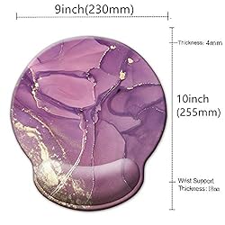 Nakapa Memory Foam Wrist Support Mouse Pad