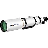 SVBONY SV503 Telescope, 102ED F7 Extra Low Dispersion Achromatic Refractor OTA, Micro-Reduction Rap Focuser, for Astrophotogr