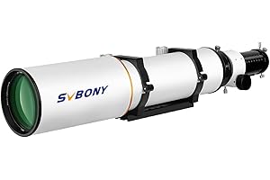 SVBONY SV503 Refractor Telescope, 102mm F7 Extra Low Dispersion Achromatic Refractor OTA, Dual-Speed Focuser, 90mm Back Focus