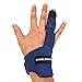 Finger Splint - Medical Grade w Aluminum Isolated Support Trigger Finger, Sprains, Broken Fingers, Injuries Strains Mallet Finger Pain Relief Adjustable Extension Splint, Fits All Fingers (Regular)