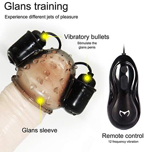Male Trainer Sleeve-Type Trainer Ring Massa-ge Adullt Simulators Dicks Play for Men Women and Couples Masturbers Toys for Man Dual Motor vibrantion simulates Your Body USB Rechargeable Black