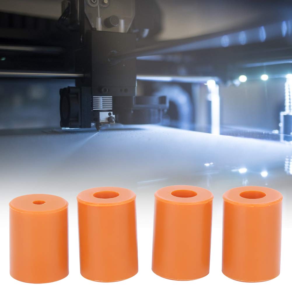 4PCS Silicone Hot Bed Leveling Column Heat-Resistant Buffer Fit for 3D Printer Ender-2/Ender 3/Ender 3 pro/CR-10/10s PRO