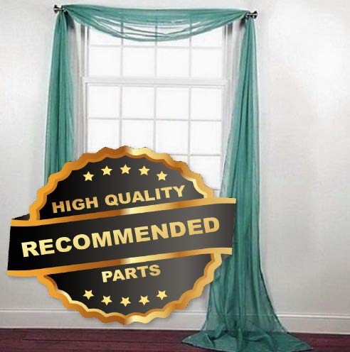 Gatton New Sheer Window Scarf Valance Topper Curtain Drapes 