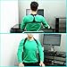 Yosoo Back Posture Corrector Adjustable Clavicle Brace Comfortable Correct Shoulder Posture Support Strap for Women Men Improve Posture Correction Computer Sitting Work Prevents Slouching