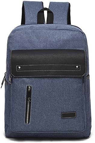 Large Capacity Business Backpack Computer Rucksack Laptop Canvas Travel Bag