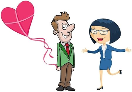 Amazon Com Laminated 32 X24 High Quality Poster Saint Valentine S Day Appointment Meeting Man Woman Seduction Charm To Like It Fall In Love To Look At Heart Love Person Valentine St Valentin Romantic Young