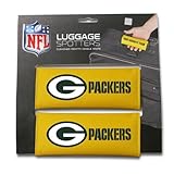 NFL Green Bay Packers Original Patented Luggage Spotter® Travel Bag Luggage Handle Wrap (2-pack) - CLOSEOUT! ONLY A FEW SETS LEFT IN YELLOW!