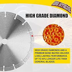 ORIXTREME 14 Inch Diamond Concrete Saw
