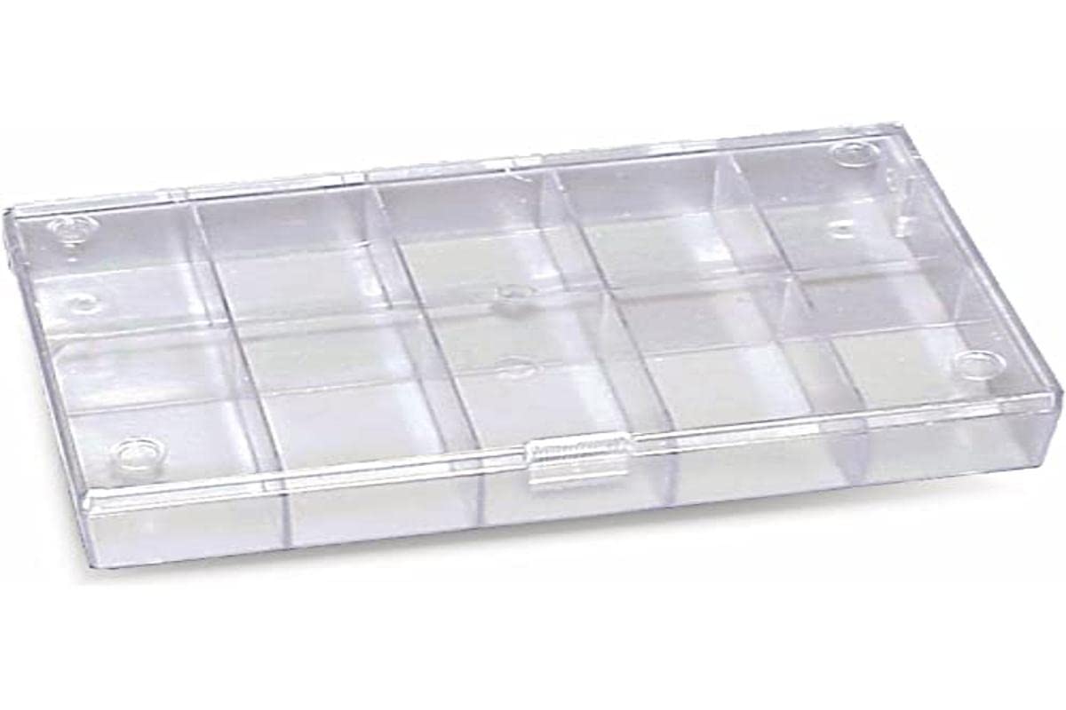 Unbekannt Hipner dowel assortment box (L x W x H) 164 x 31 x 101 mm, number of compartments: 10 fixed dividers, 1 piece.