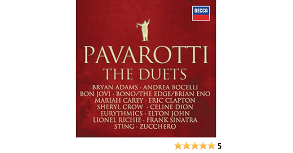 pavarotti and celine