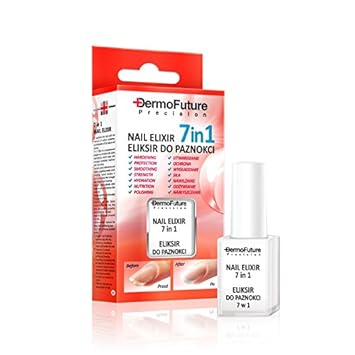 DERMOFUTURE NAIL ELIXIR 7in1 Nagelconditioner mit Arganöl, Keratin 9 ml