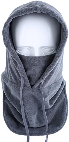 Hi-crazystore Ski MASK Fleece Balaclava Windproof Warmer Adjustable Mask (RZ-L-03)