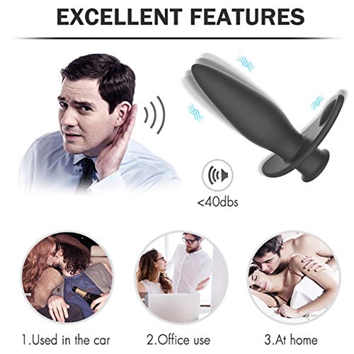 LOVEZ-Silicone-Vibratore-Massaggiatore-Prostatico-Stimolatore-Prostata-Perineo-Plug-Anali-Vibratore-con-10-Modalita-di-Vibrazione-per-Uomini-e-Donne-morbide-Flessibili-Impermeabile