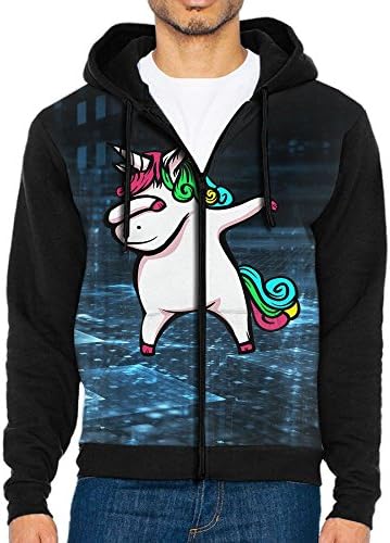 DMYFC Dabbing Unicorn Adult Hoodies Hipster Hoodies